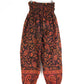 Blanket Trousers - Black Orange and Fuchia Paisley