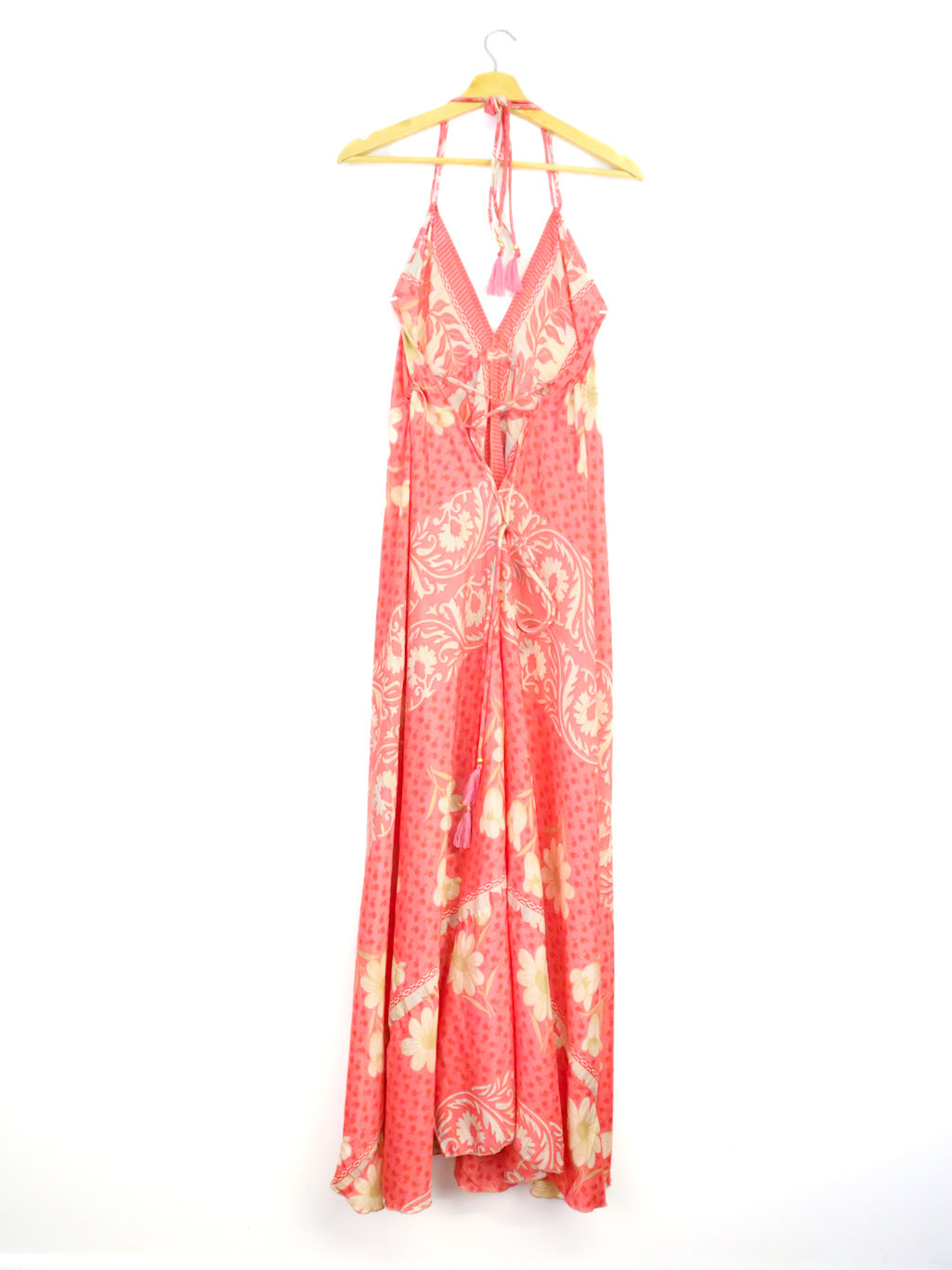 Recycled Sari Dress - Pink