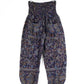 Blanket Trousers - Navy Blue Paisley