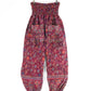 Blanket Trousers - Fuchsia Red and Blue Paisley