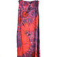 XL Soft Stretch Tie Dye Maxi Skirt - Pink and Purple - Extra Long Length