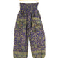 Blanket Trousers - Blue and Green Paisley