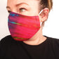 Tie-Dye Face Mask - Hot Pink - Bare Canvas