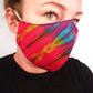 Tie-Dye Face Mask - Hot Pink - Bare Canvas