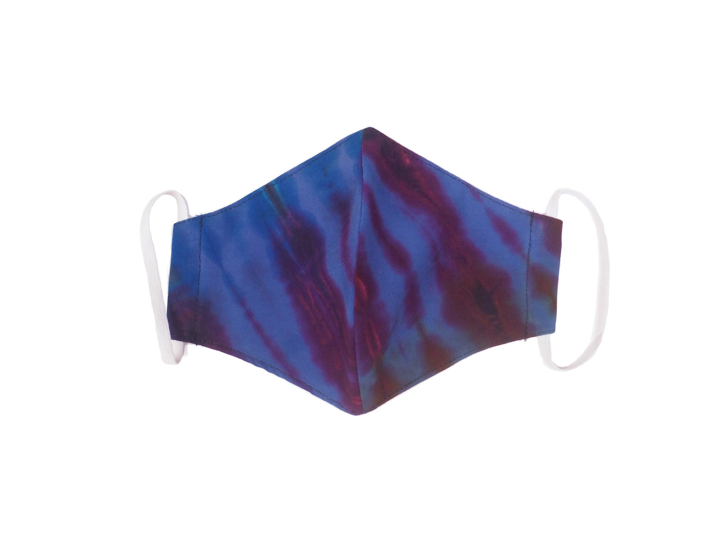 Tie-Dye Face Mask - Aqua Blue - Bare Canvas