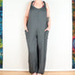 Plain Dungarees - Grey