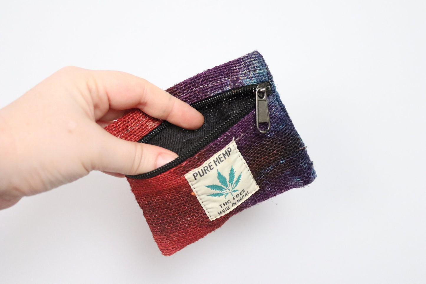 Tie-Dye Hemp Purse - LUCKY DIP - Bare Canvas