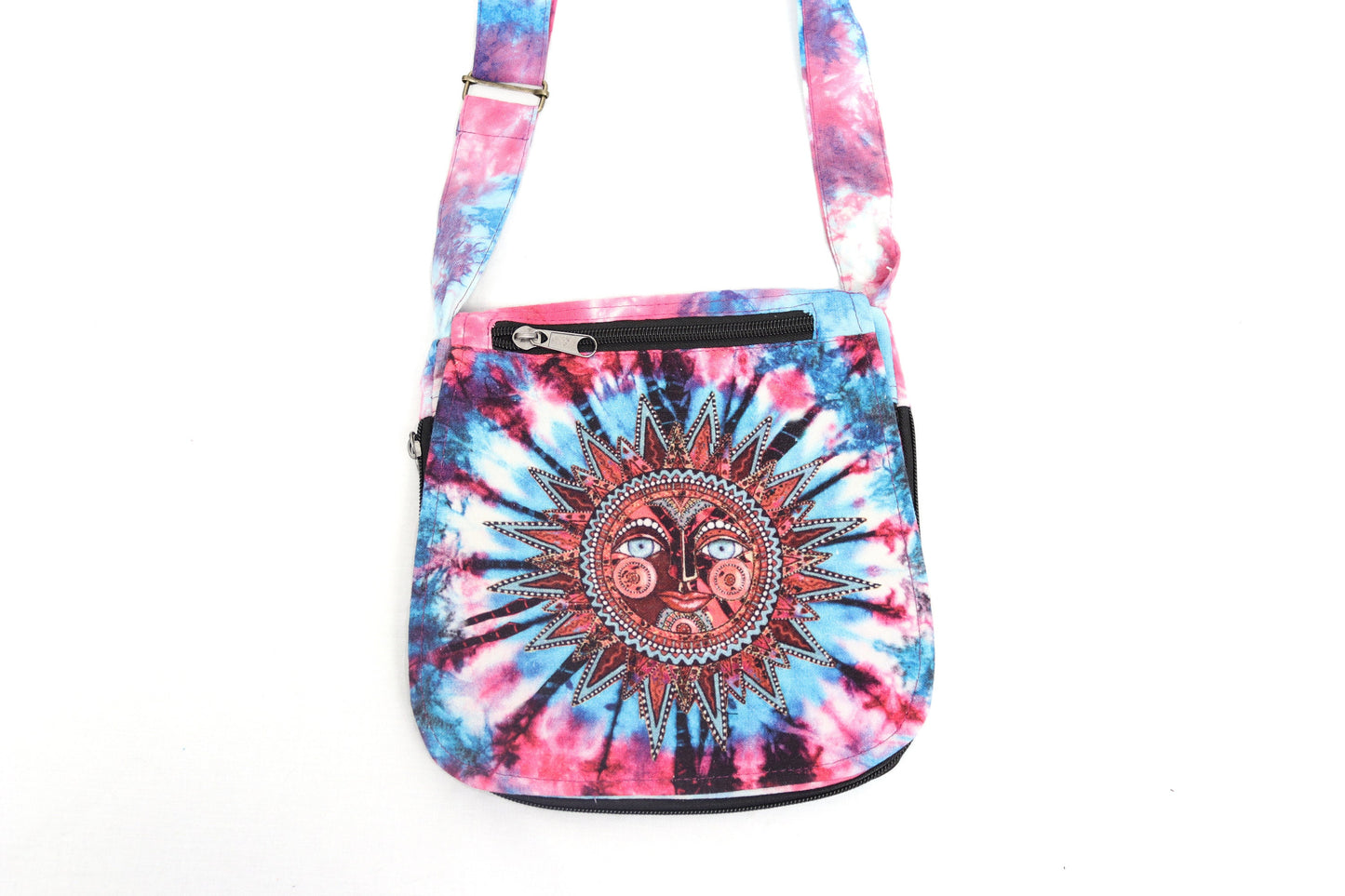 Bolso De Hombro Tie-Dye - Sol Tribal