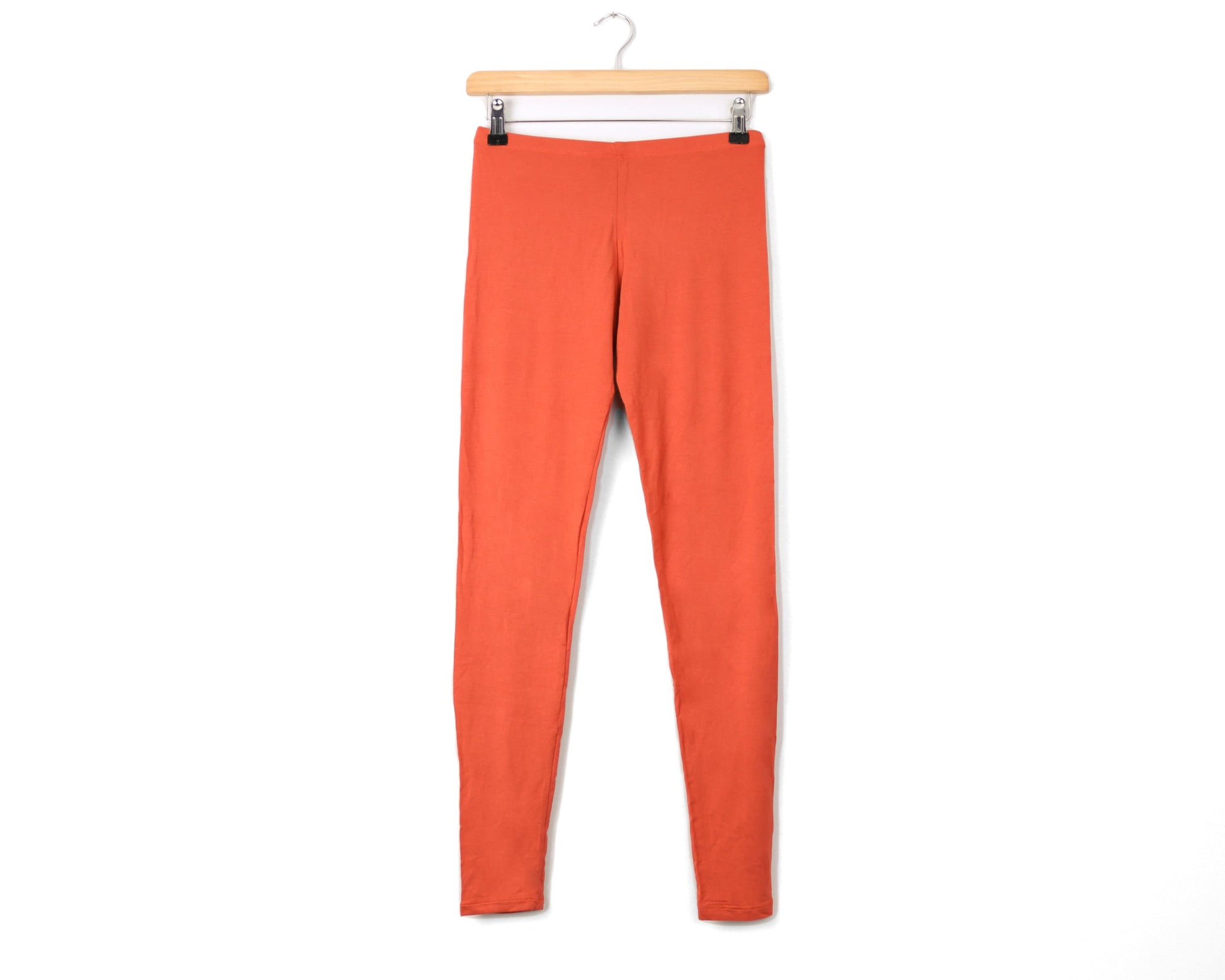 Plain Leggings - Orange - Bare Canvas