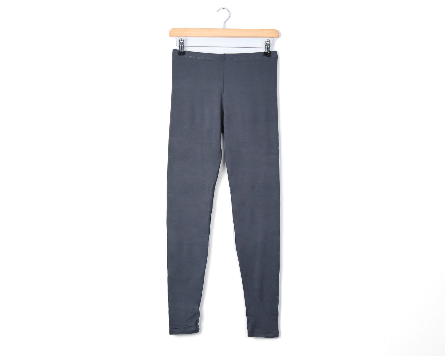 Plain Leggings - Grey - Bare Canvas